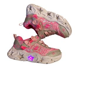 Skechers sport lights girls
